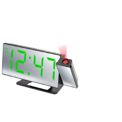 Часы настольные проекционные VST VST-896-4 LED USB Black (9409)