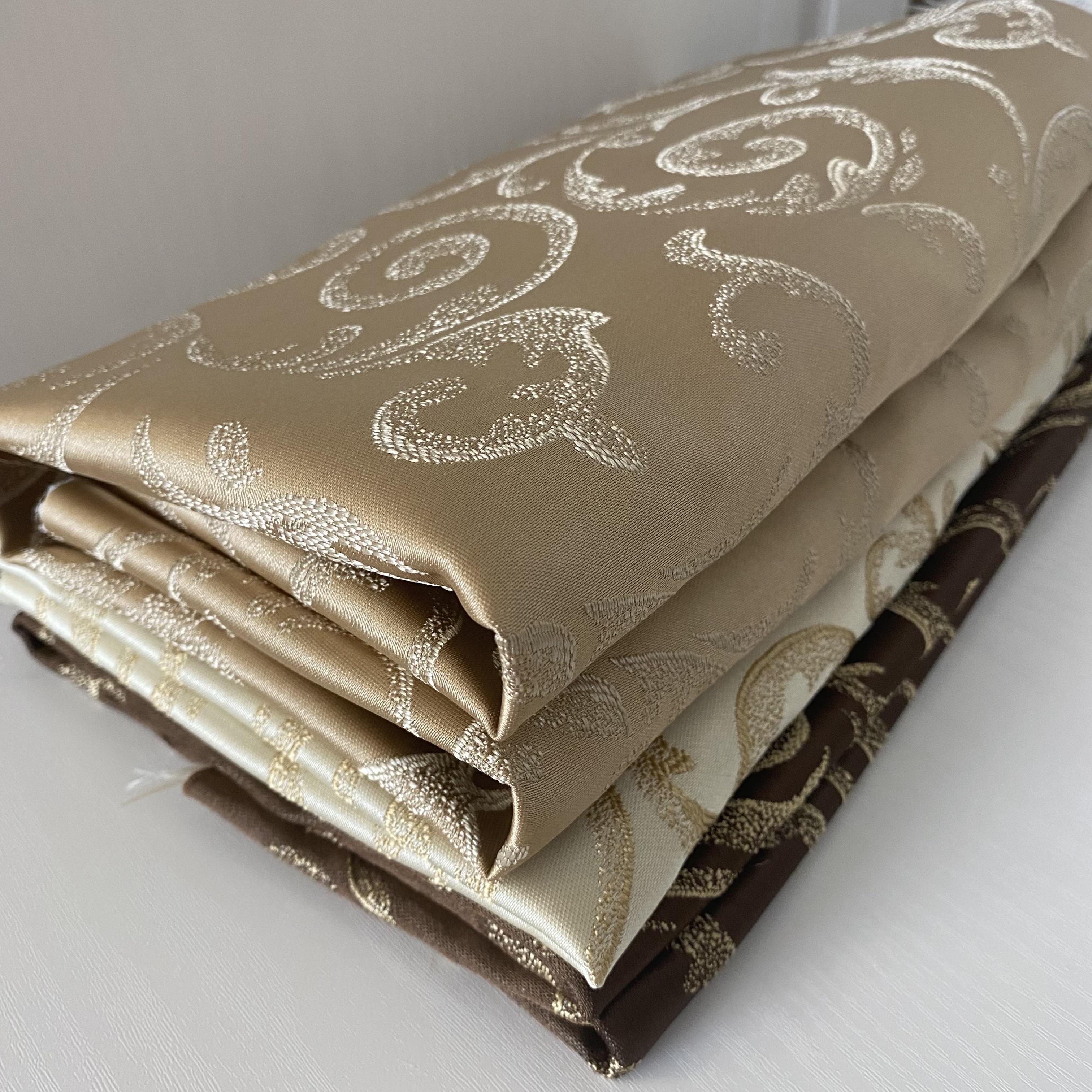 Тканина жакард Mebellini Ніколь 145 см Капучино (MTEP2000-009) - фото 2 Тканина жакард Mebellini Ніколь 145 см Капучино (MTEP2000-009) - фото 2