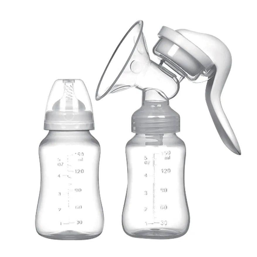 Молокоотсос ручной Familla с бутылочкой 150 мл (111430)