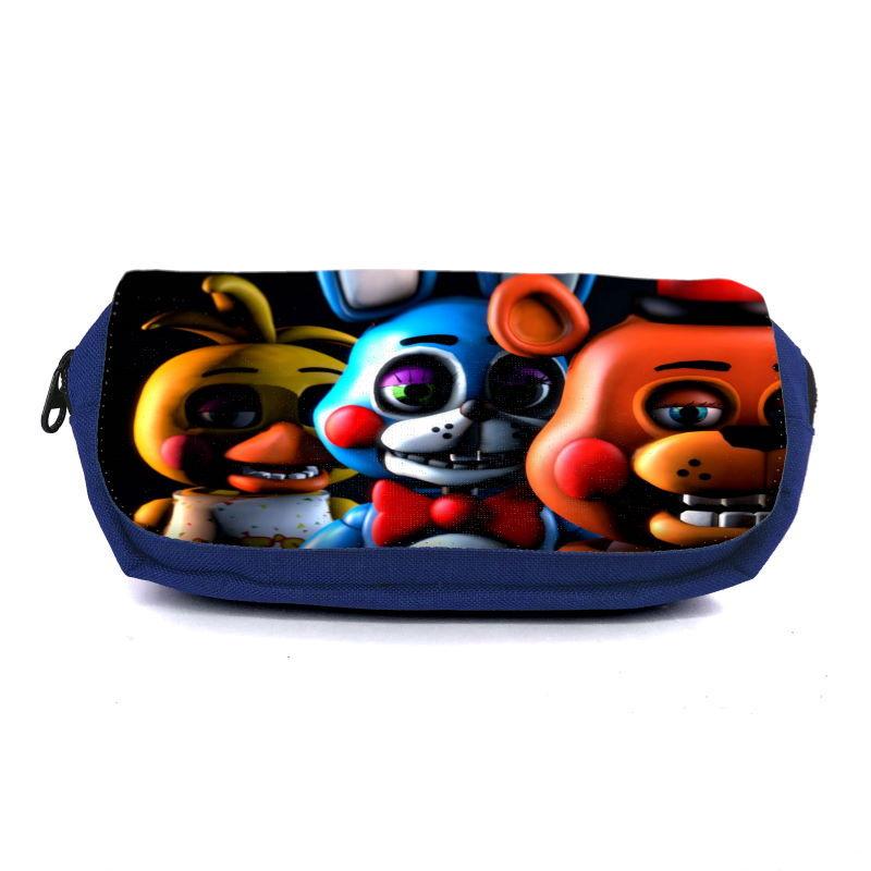 Пенал школьный Аниматроники Пять ночей Фредди FNAF-0001 Синий (1478385321)
