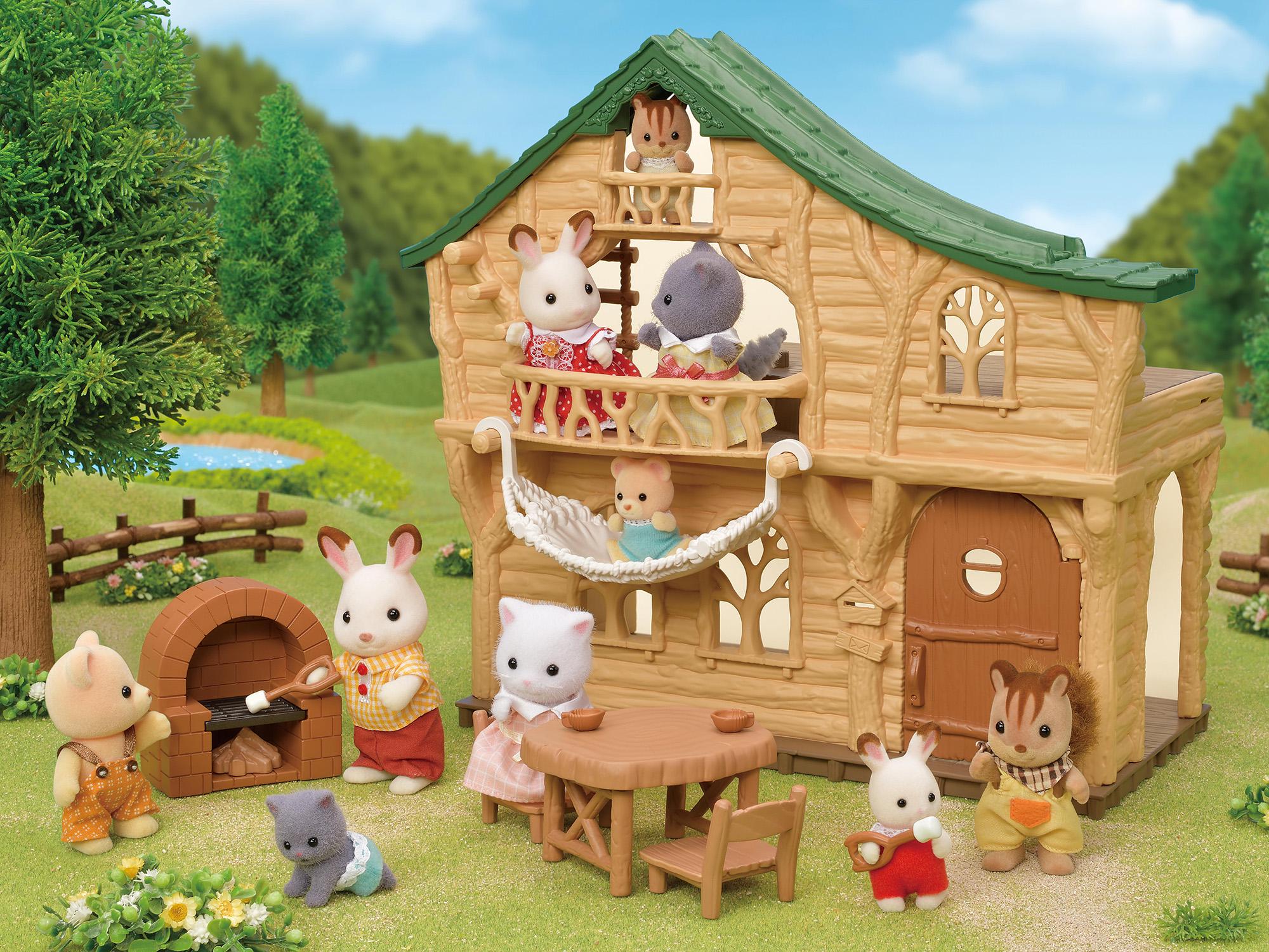 Классический дом со светом Sylvanian families