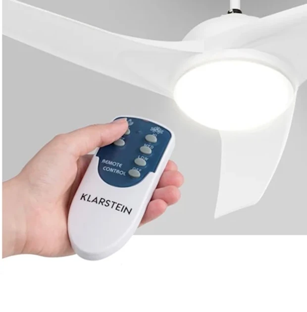 Люстра-вентилятор KLARSTEIN Figo 2в1 (10029345) - фото 5