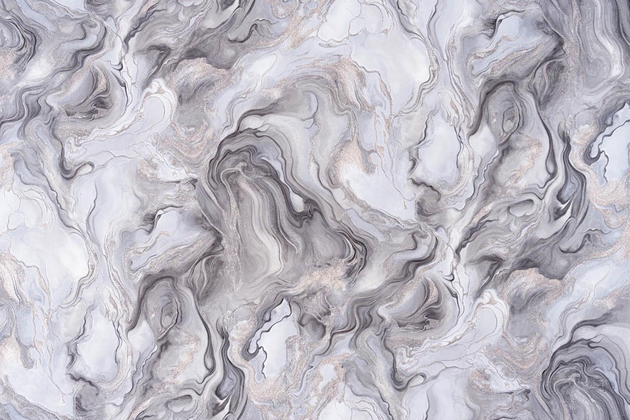 Обои флизелиновые LeGrand Platinum Магма 8773-05 Декор винил горячего тиснения 1,06х10,05 м Темно-серый