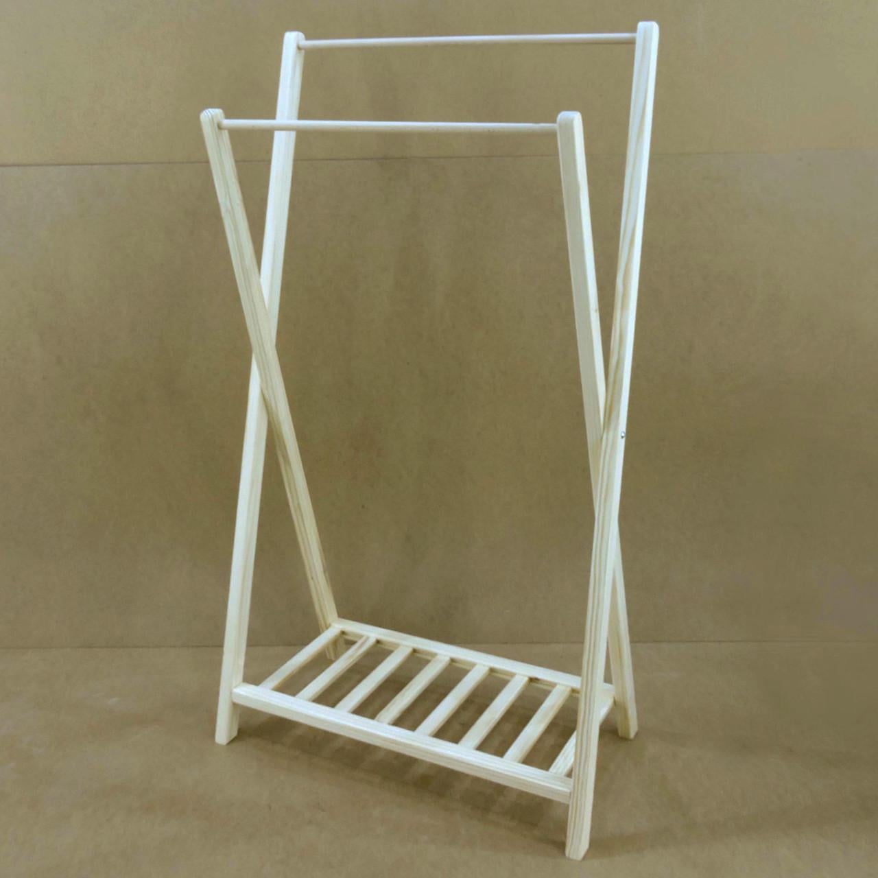 Вешалка-стойка для одежды из дерева Велинград Бланже (СВГ-000201)