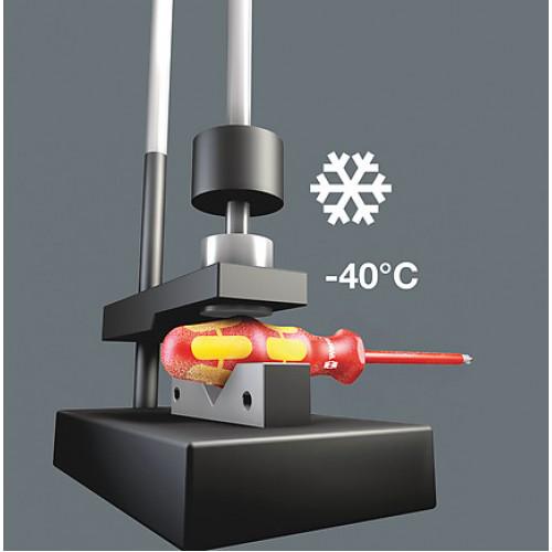 Хрестова викрутка WERA ізольована Kraftform Plus PH1х80 мм (05006152001) - фото 3