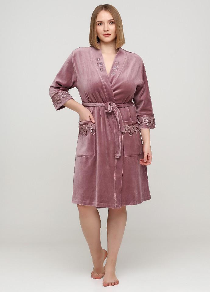 Халат Romeo life 2XL Пудровый (3401-23)