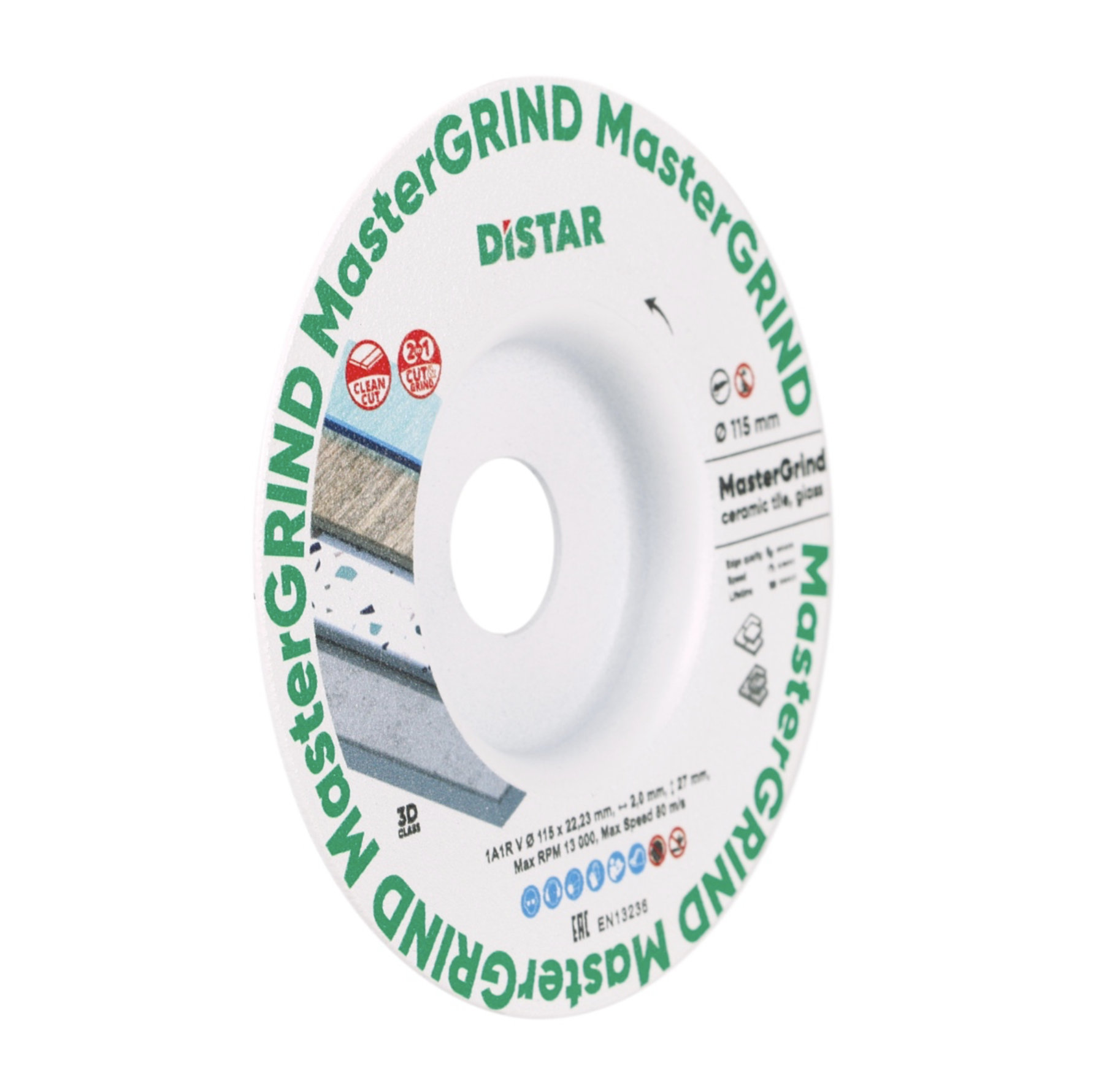 Алмазный диск Distar MasterGRIND 2в1 резка/шлифовка 115 мм (87015424065)