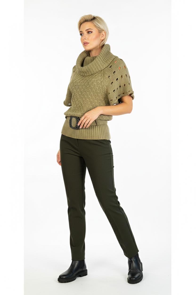 Джемпер женский демисезонный Forza Viva SW-2728-1 р. 48 Бежевый (SW-2728-1-48)