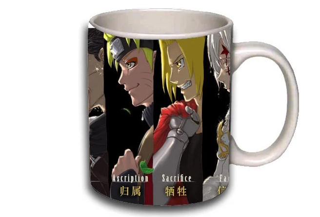 Чашка аниме Наруто Cross-Over Белый (z1394)