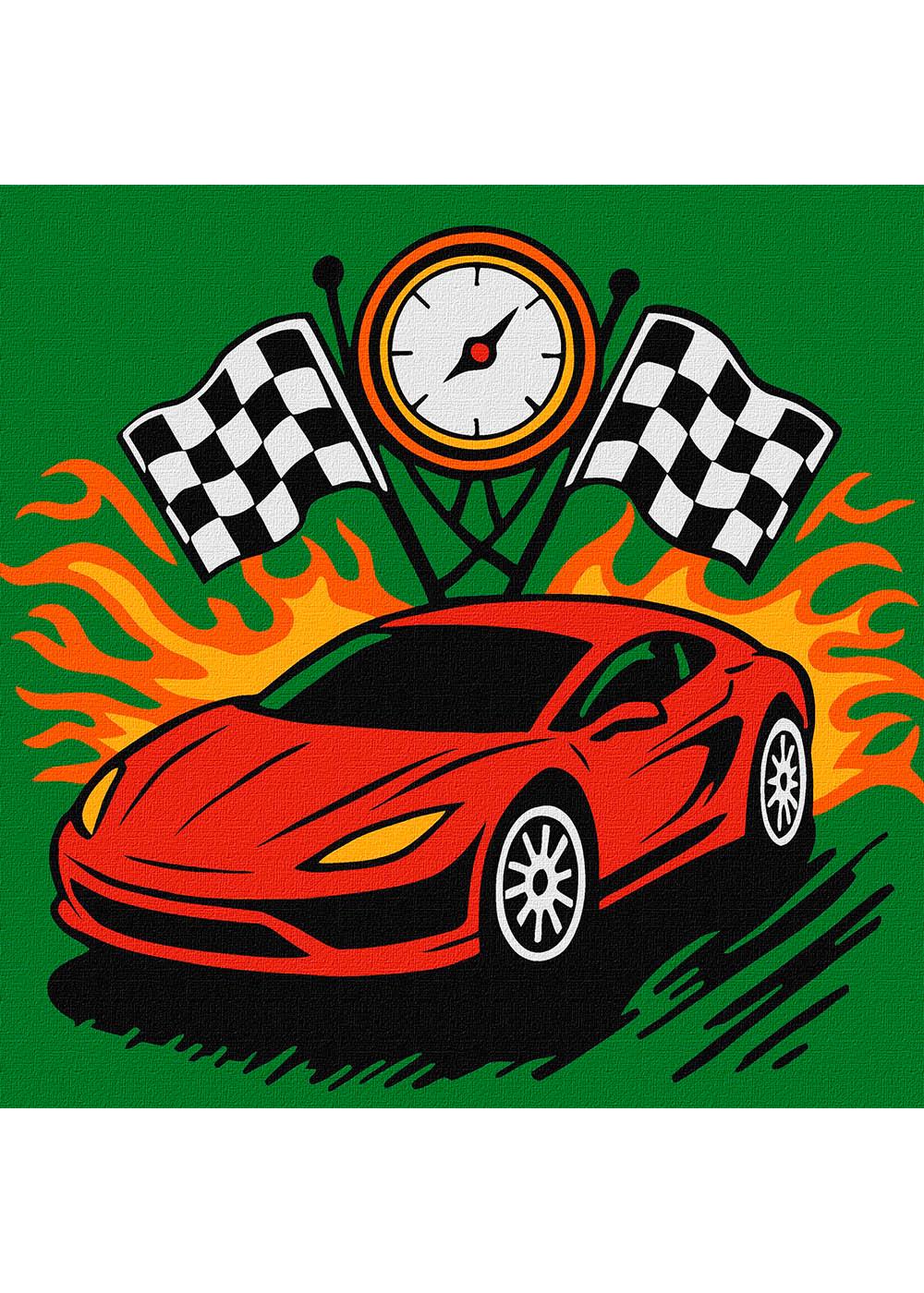 Картина по номерам Ideyka Мгновение победы 25х25 см (KHO1315)