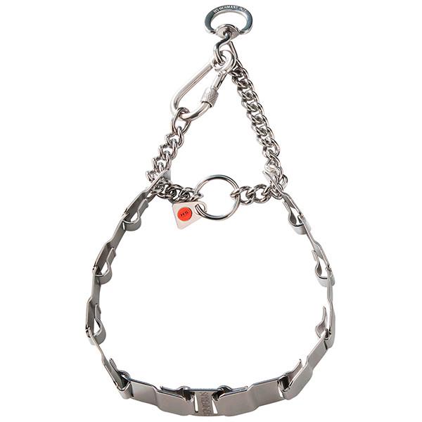 Ошейник пластинчатый для собак Sprenger NeckTech Fun with Assembly Chain нержавеющая сталь винтовой карабин 48 см (50156_010_55)