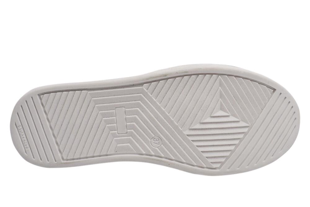 Кеди чоловічі New Man зі шкіри на низькому ходу на шнурівці р. 38 Чорний (48-21DTC) - фото 6 Кеди чоловічі New Man зі шкіри на низькому ходу на шнурівці р. 38 Чорний (48-21DTC) - фото 6