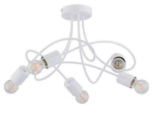 Люстра потолочная Alfa Targo лофт White (24065)