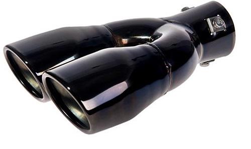 Насадка на глушник НГ-0117-BK внутрішній 56х229 мм зовнішній 81х66 мм