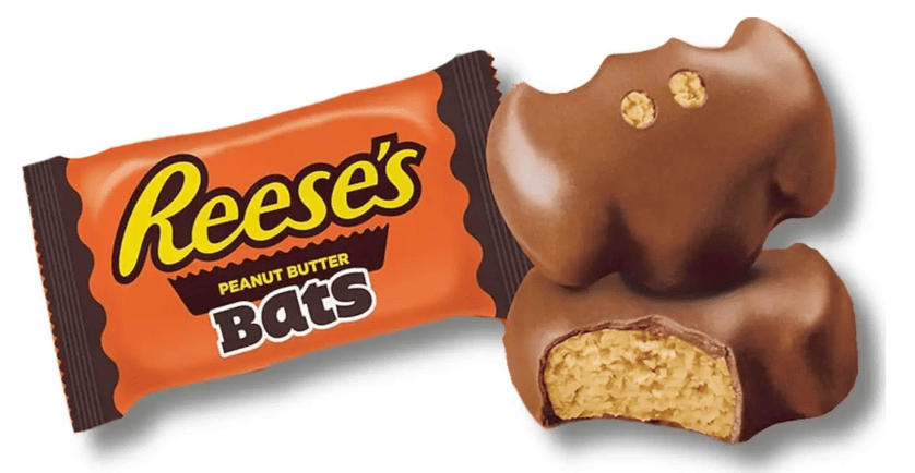 Цукерка Reese's Halloween Peanut Butter Bat 17 г (2881419287)