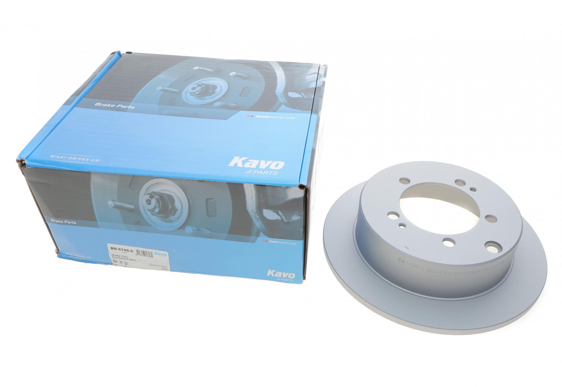 Диск тормозной задний KAVO PARTS для Mitsubishi Outlander/Lancer 03- 262x10 мм (BR-5745-C)