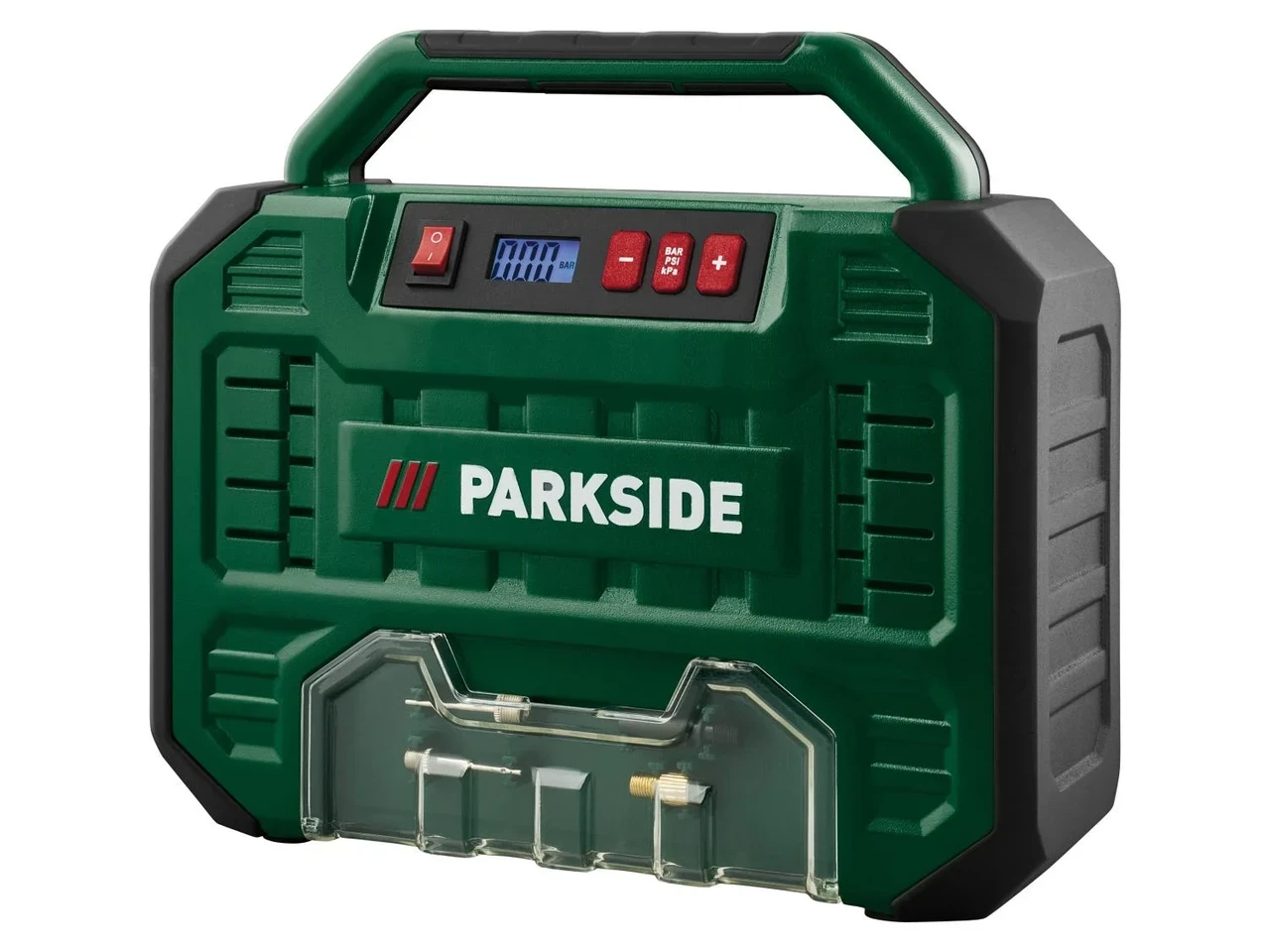 Автомобильный компрессор PARKSIDE PMK 150 A1 для подкачки шин 150 PSI с манометром (2982695008)