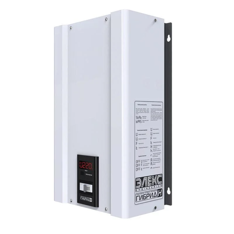 Стабілізатор напруги однофазний Елекс (Гибрид У 7-1/16А v2.0)