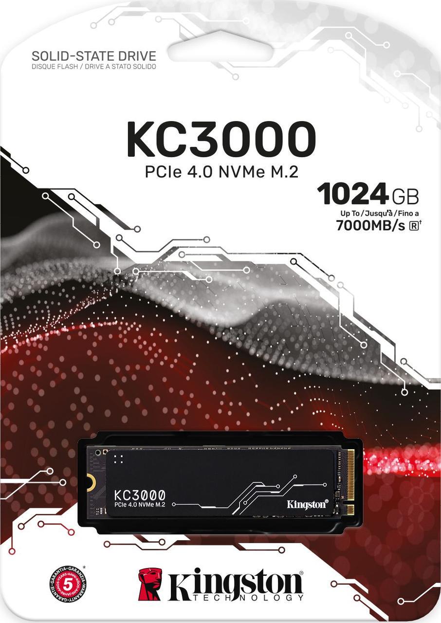 SSD-диск Kingston KC3000 1024 GB (SKC3000S/1024G) - фото 4