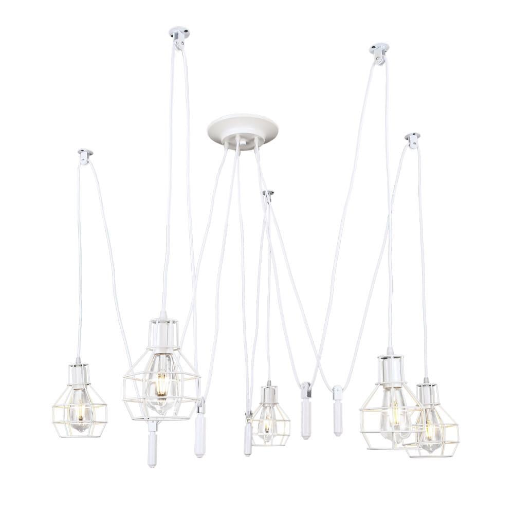 Люстра Паук Levistella 7529076-5 WH Белый (2173015829)