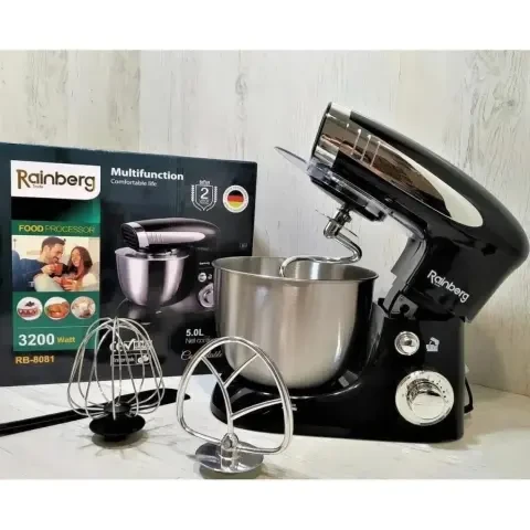Тестомес Rainberg 8081 3200 Вт (2665899744) - фото 6 Тестомес Rainberg 8081 3200 Вт (2665899744) - фото 6