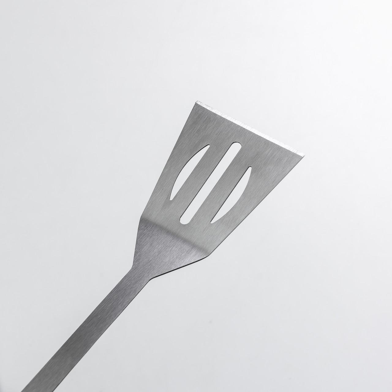 Набір для гриля та барбекю з нержавіючої сталі 6 пр. в кейсі (HP-20-73) - фото 4