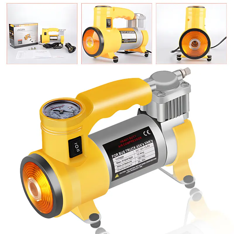 Компрессор автомобильный Air Compressor 12 В/220 В AND 521-2413 S98-2409-Y Jw - фото 2 Компрессор автомобильный Air Compressor 12 В/220 В AND 521-2413 S98-2409-Y Jw - фото 2