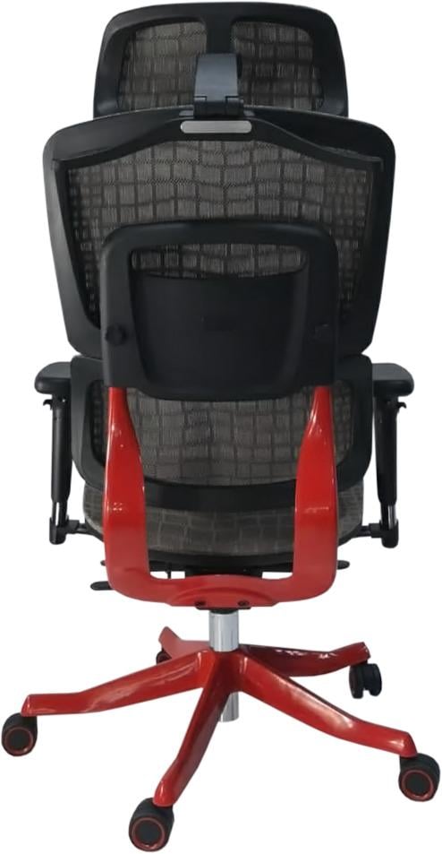 Кресло геймерское GT Racer X-626 Grey/Red - фото 5