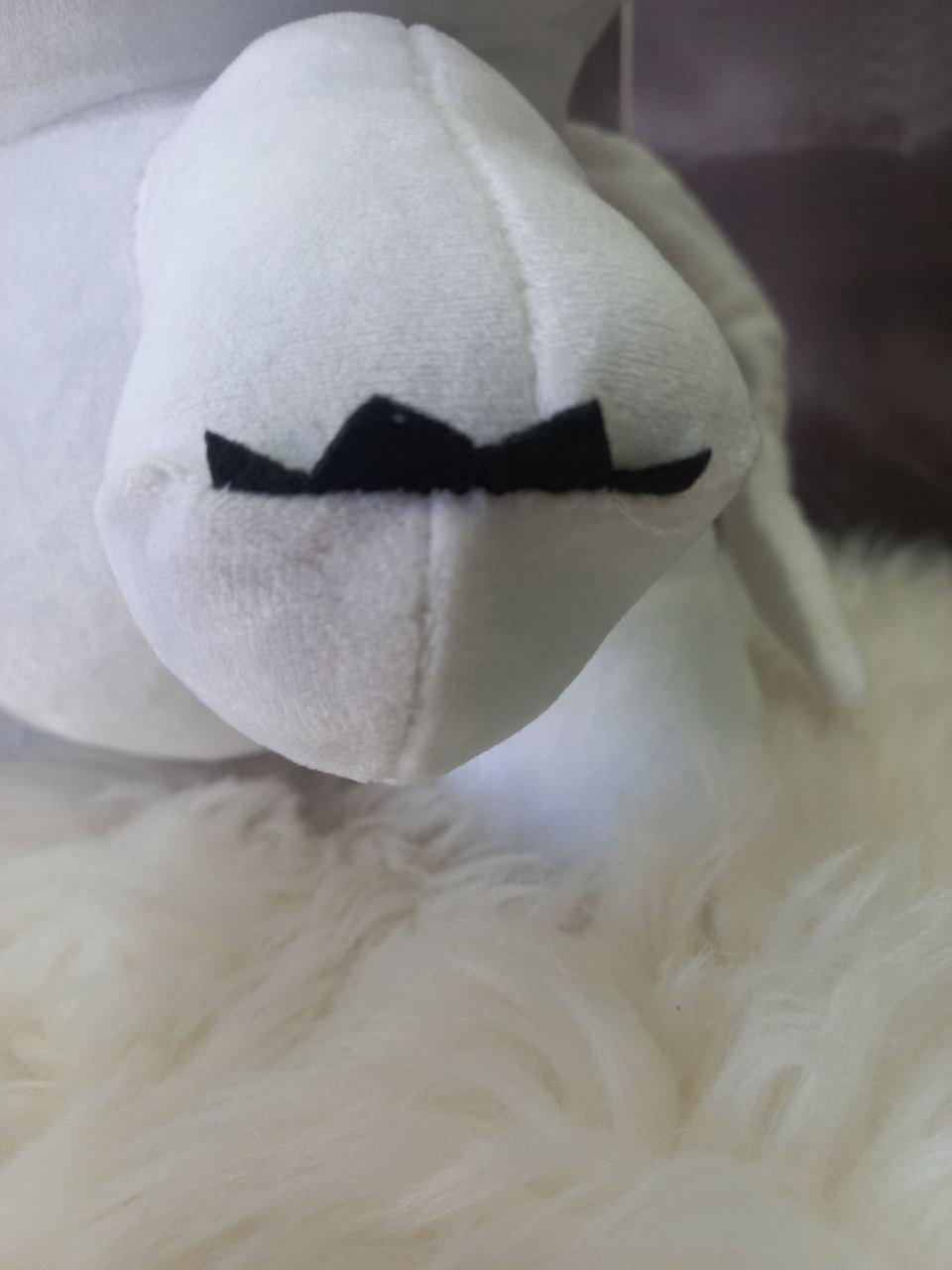 Мягкая игрушка дракон Беззубик дневная фурия Как приручить дракона 40 см Белый (9082/40) - фото 7