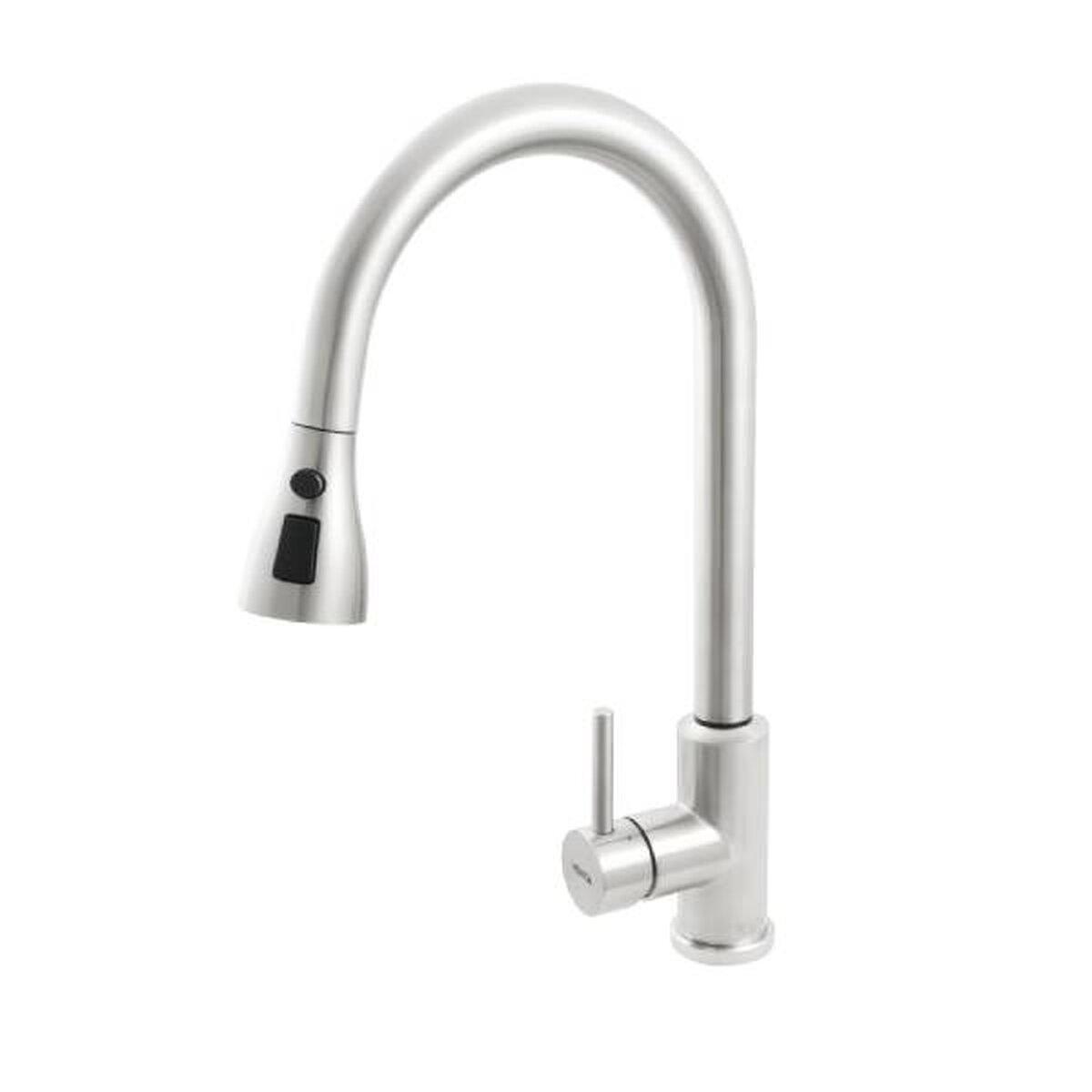 Смеситель для кухни Venta VS402UA с сенсорным датчиком и выдвижным изливом (2680354689)