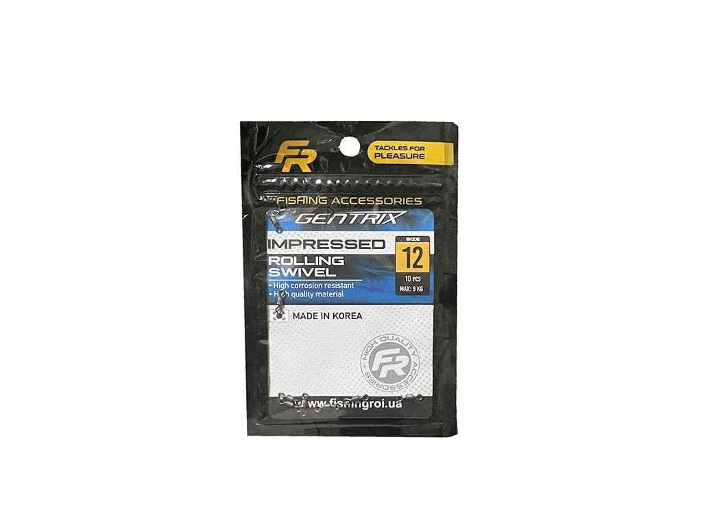 Вертлюг Fishing ROI №12 9 кг 10 шт. (489110)