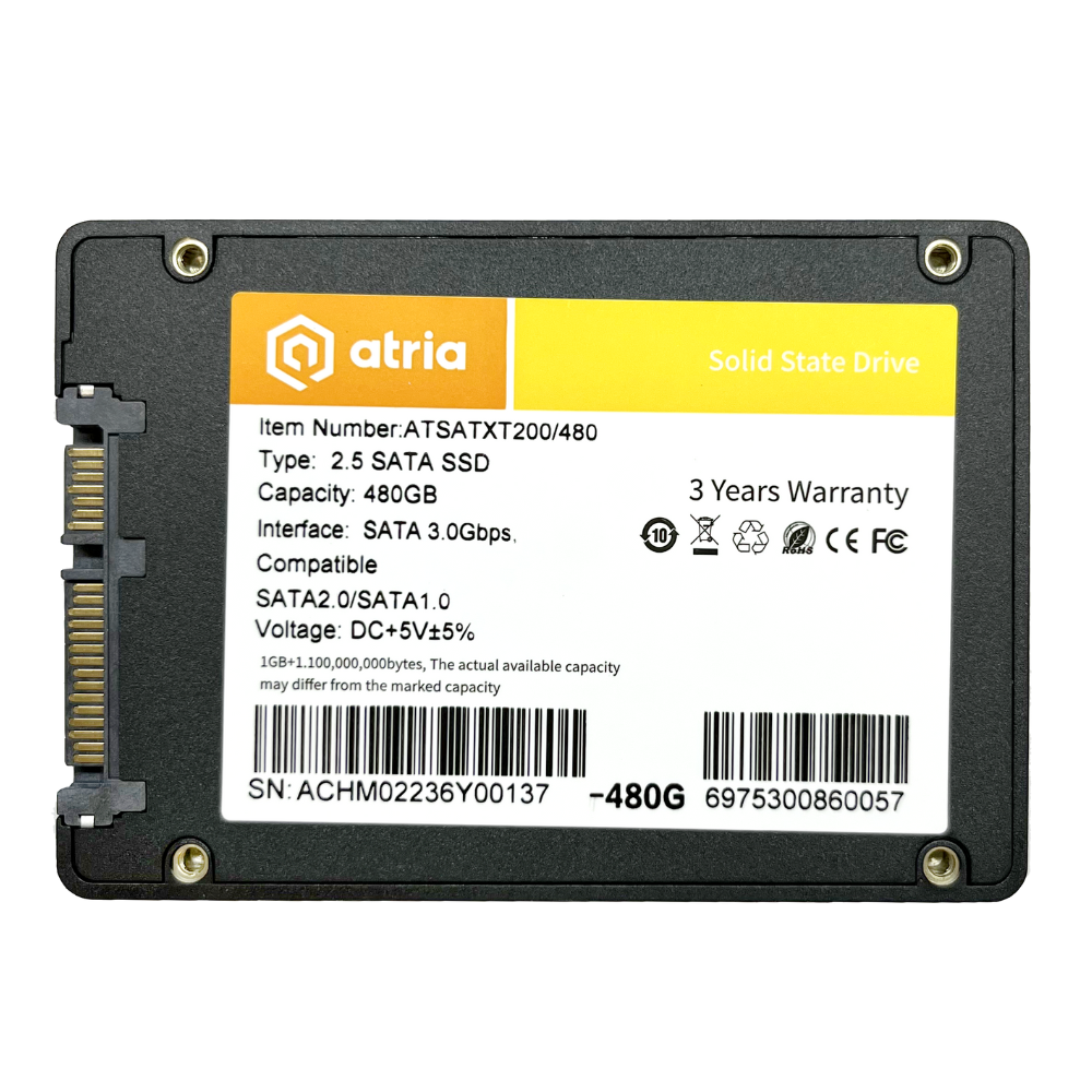 SSD-диск ATRIA ATSATXT200 2,5" 480 Гб (578317) - фото 2