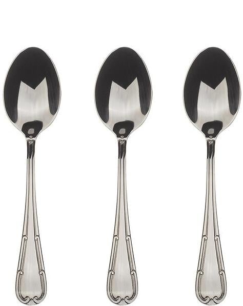 Набор чайных ложек Bergner Eiffel нержавеющая сталь 3 шт.