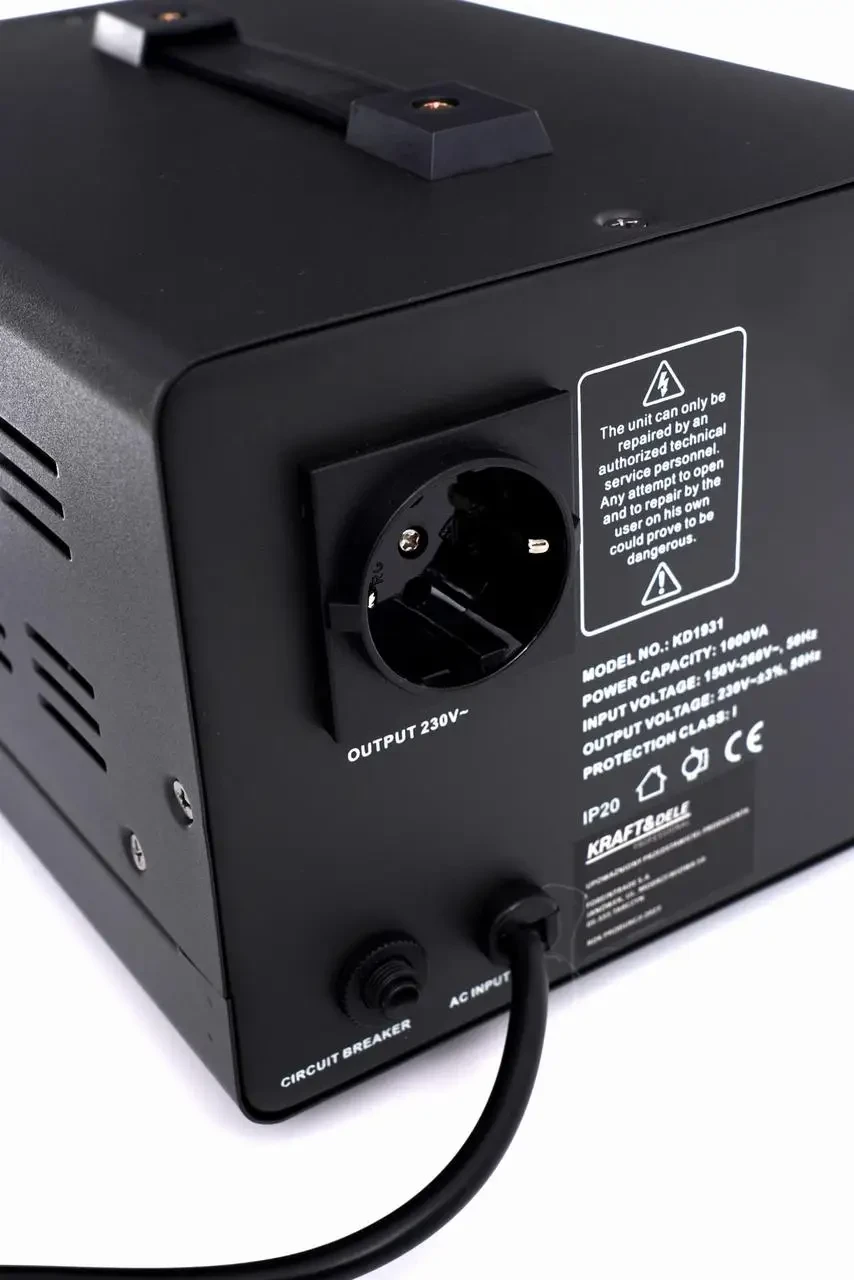 Стабілізатор напруги Kraft&Dele KD1931 AVR 1000ВА 230В (1260) - фото 7