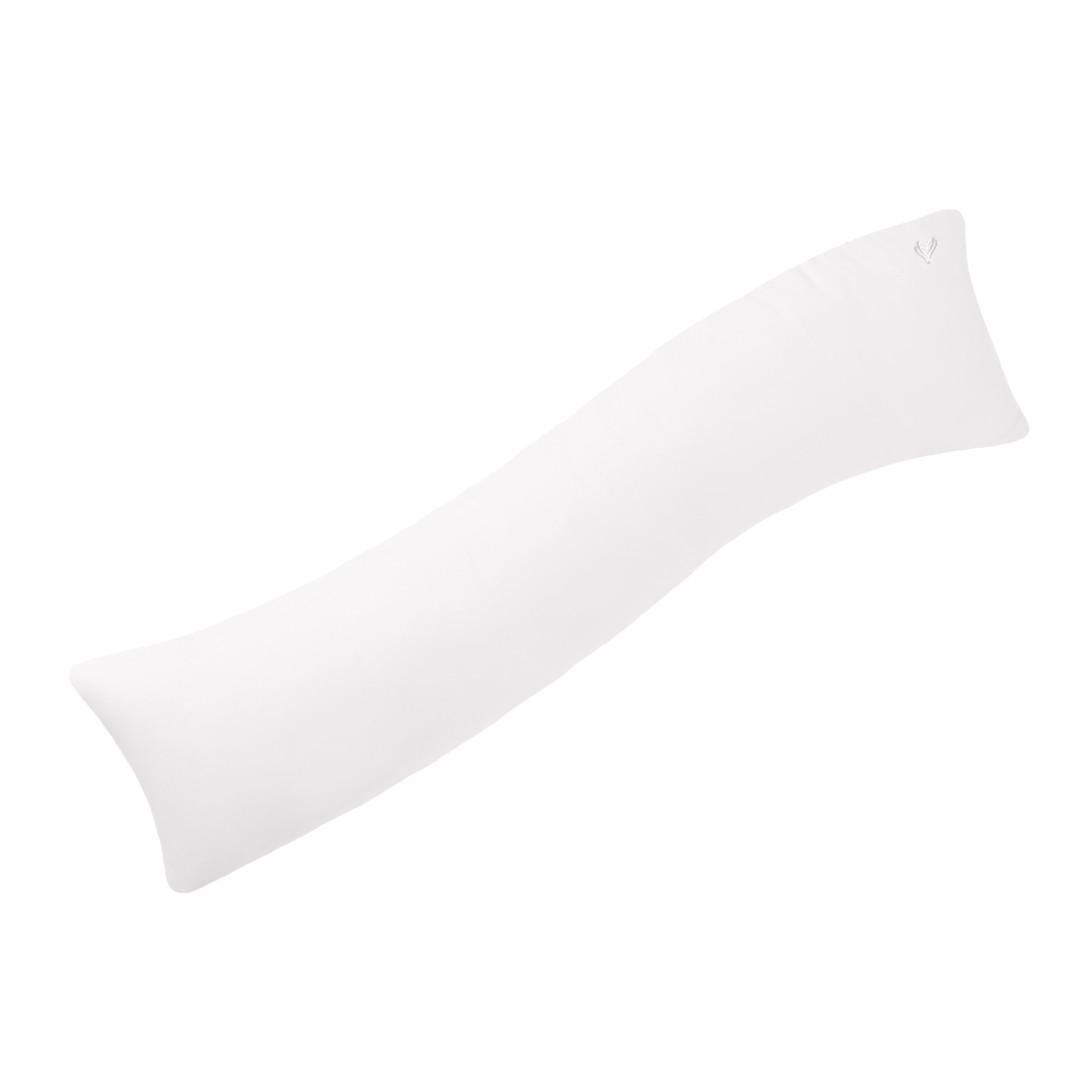 Наволочка для подушки S-Form IDEIA сатин с молнией 40х130 см Белый (28092457)