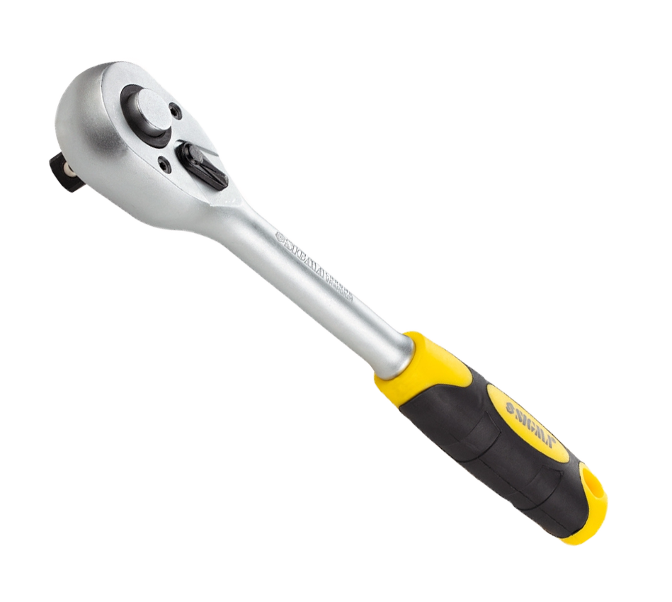 Ключ-трещотка Sigma CrV 1/2" 250 мм 72T (6050011)