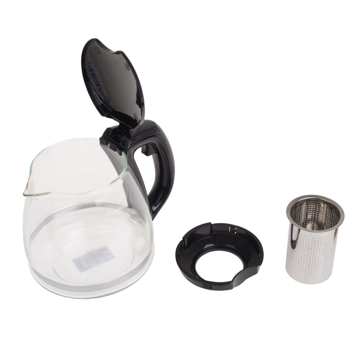 Заварник скляний з сіткою Lora NG19 1500 мл - фото 2 Заварник скляний з сіткою Lora NG19 1500 мл - фото 2