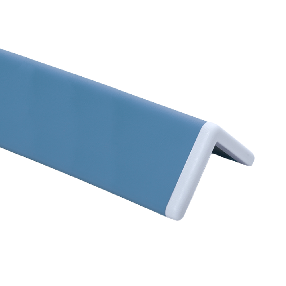 Угловой отбойник защитный виниловый CG 50 алюминиевый профиль 3 м Темно-бирюзовый (29616087)