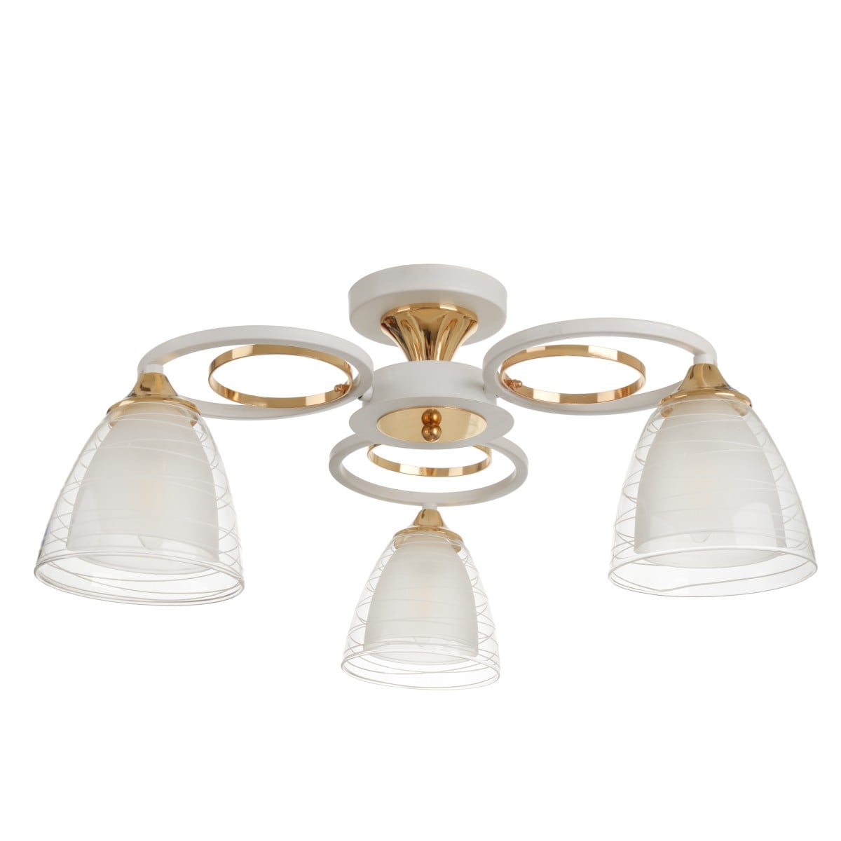 Люстра Brille LK-663S/3 E27 WH FG Белый (23-780)