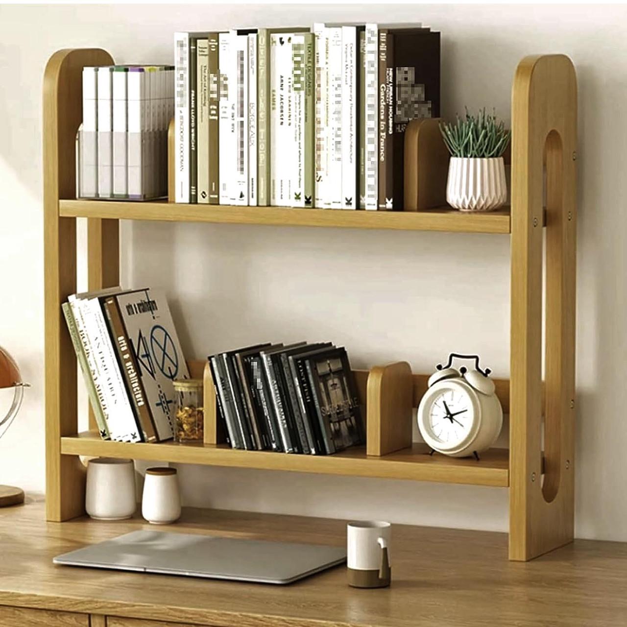 Полка-надстройка настольная из дерева Блестино тектона (АКД-020324)