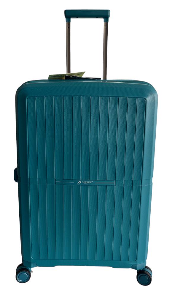 Валіза середня Airtex 249 поліпропілен M Бірюзовий - фото 1 Валіза середня Airtex 249 поліпропілен M Бірюзовий - фото 1
