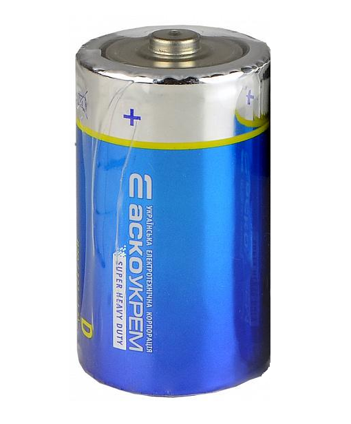 Батарейка сольова АСКО-УКРЕМ D/R20/SP2 (29924466)