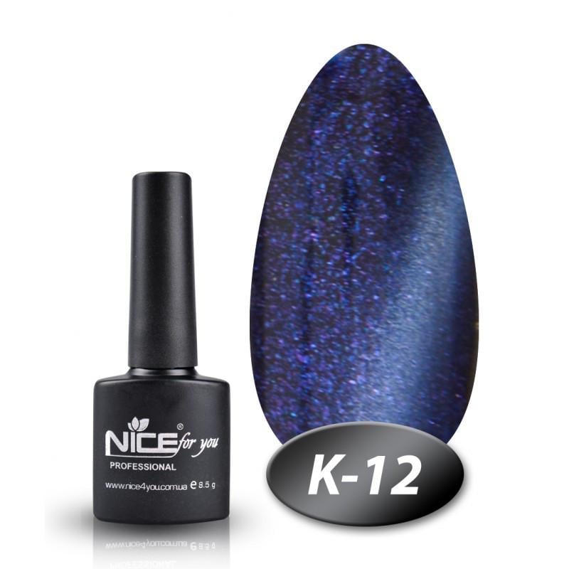 Гель-лак Nice for you Cat Eyes 8,5 мл К-12 Индиго Гель-лак Nice for you Cat Eyes 8,5 мл К-12 Индиго