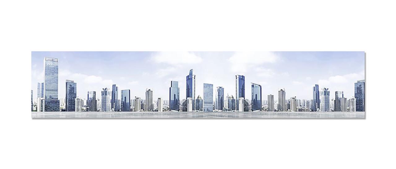 Наклейка виниловая на кухню Zatarga Небоскребы 600х3000 мм (1294193402) Наклейка виниловая на кухню Zatarga Небоскребы 600х3000 мм (1294193402)