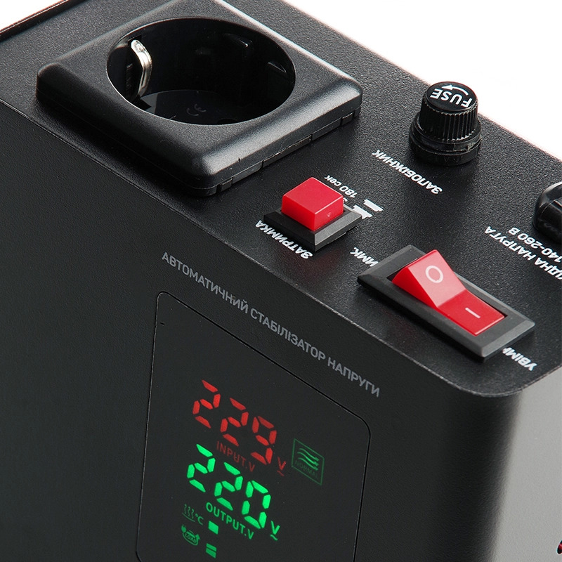 Стабілізатор напруги релейний APRO AVR-500V 400 Вт - фото 5