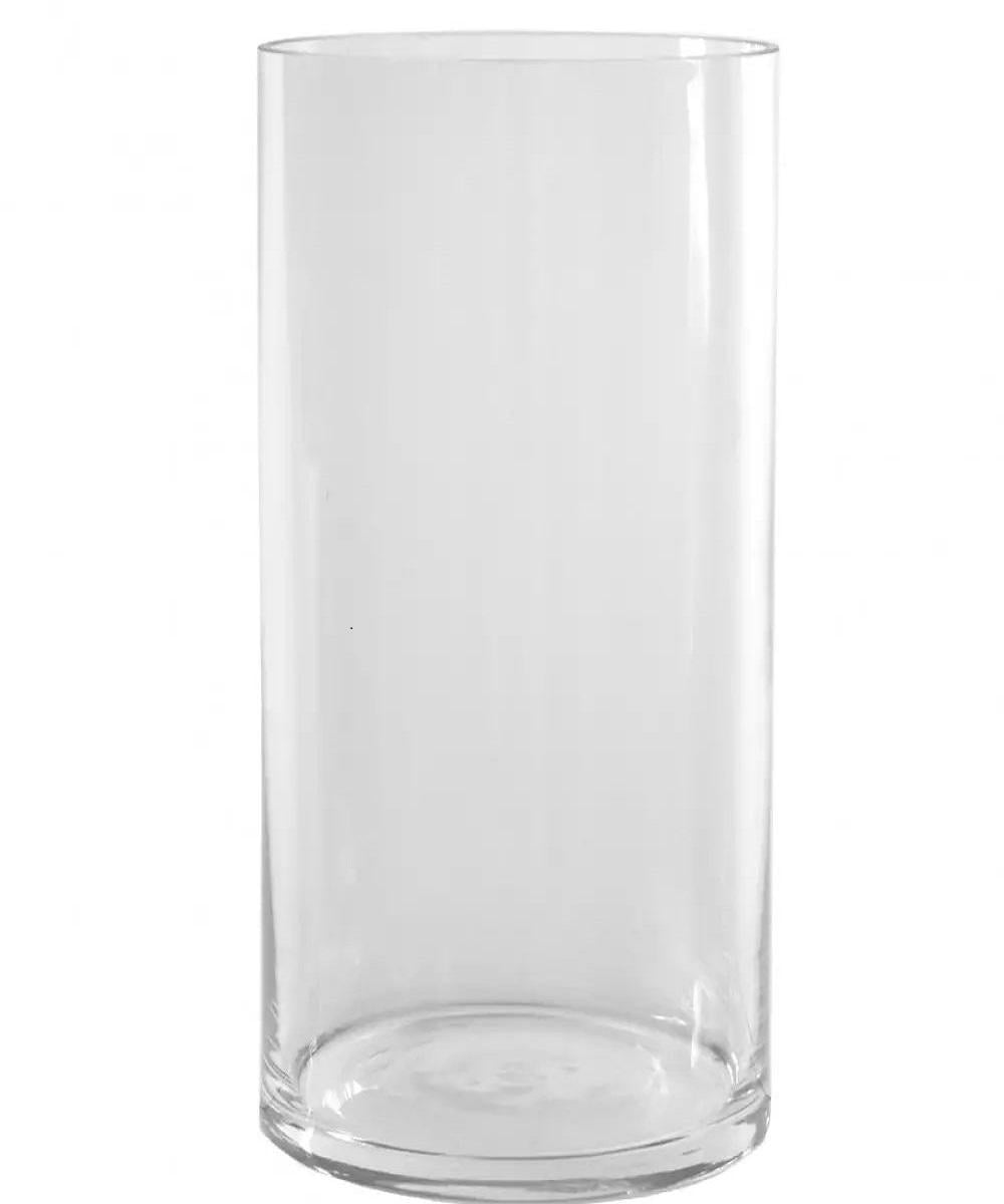 Ваза стеклянная цилиндр Q-20 H-42 (795D)