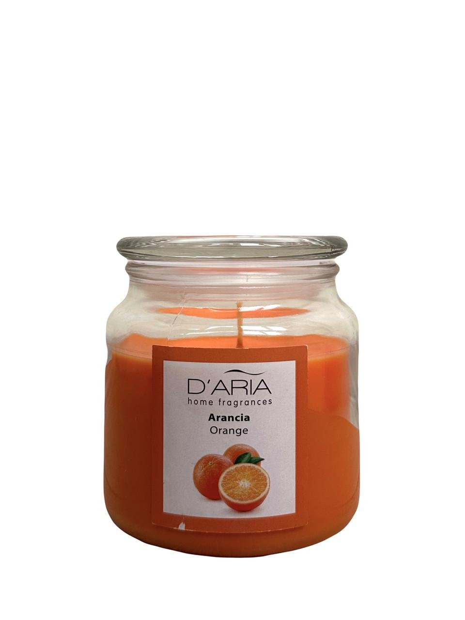 Свеча в стекле D'aria 99/100 аромат цитрус (1819800184)