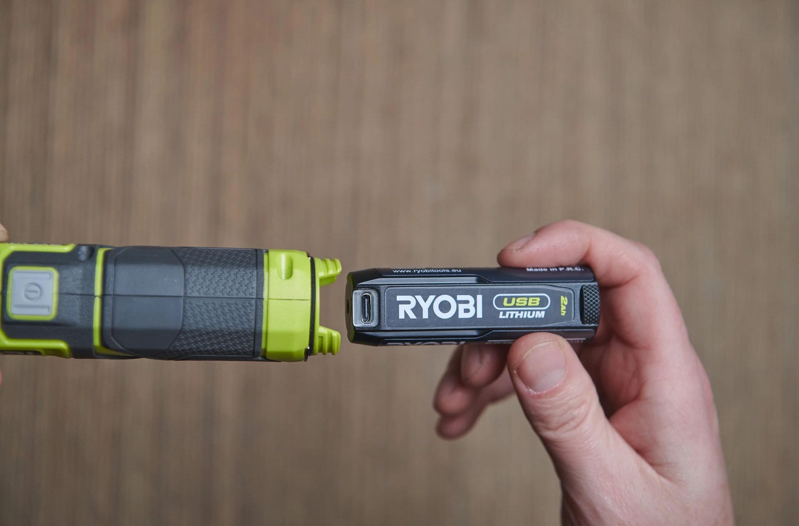 Ліхтар інспекційний акумуляторний Ryobi Lithium RLI4-120G 4V 2 Ah (5133006225) - фото 8