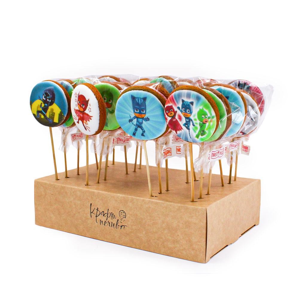 Набор пряников на палочке PJ Masks 17 г 24 шт.