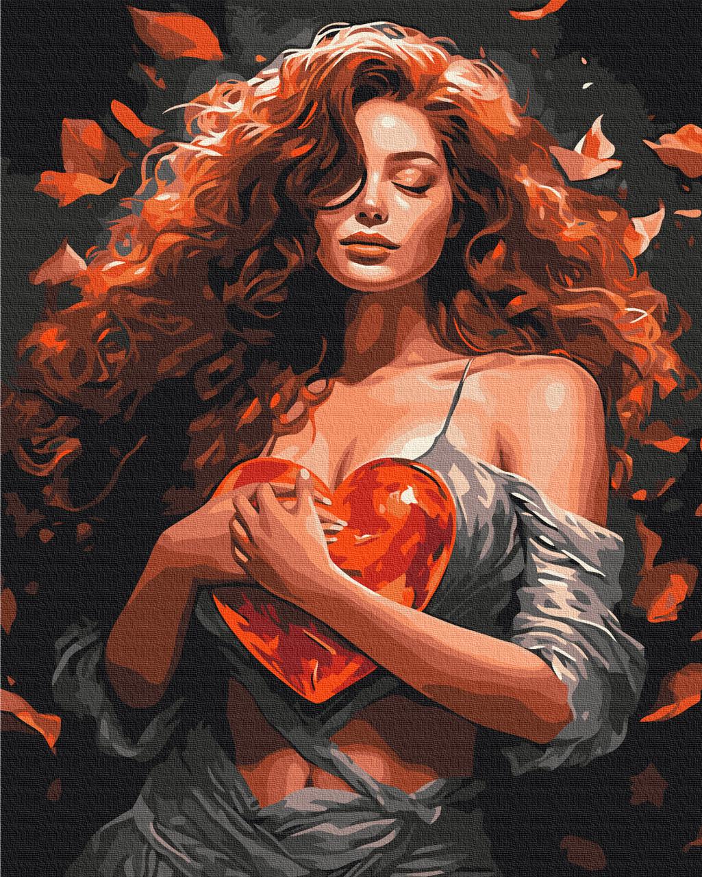 Картина по номерам BrushMe Хранительница любви 40х50 см (BS53883)